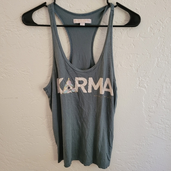 Spiritual Gangster Karma Tank Top Size XS - Picture 1 of 3